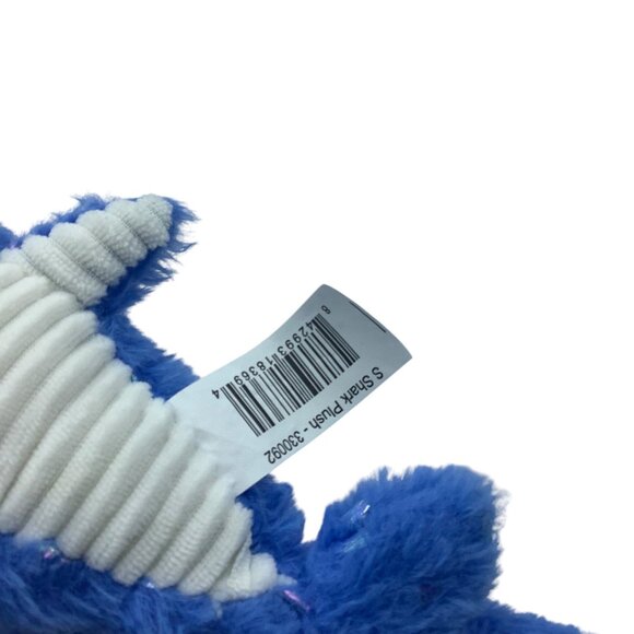 Blue Hammerhead Shark Plush Toy 12" Soft Stuffed Animal Embroidered Textured - Picture 7 of 10